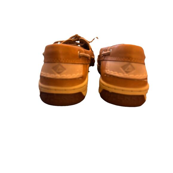Sperry Top-Sider Contour Leather Tan Brown 0799023 Casual Boat Shoes MENS 9.0 main image 5